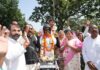 सेवा संकल्प अभियान के सेवा यात्रियों का मंत्री उईके ने किया स्वागत