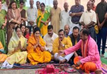 राज्यमंत्री गौर ने विभिन्न विकास कार्यों का किया भूमि पूजन और लोकार्पण