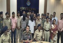 मध्यप्रदेश पुलिस की तकनीक के उपयोग और मैदानी कार्रवाई से बालाघाट में सर्राफा व्यापारियों से हुई लूट की वारदातों का हुआ खुलासा