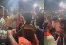 सैम कॉलेज के गरबा कार्यक्रम में विवाद, दो मुस्लिम युवकों को पकड़ा
