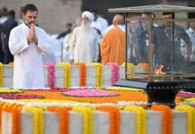 राहुल गांधी ने गांधी जयंती पर दी श्रद्धांजलि, कहा- बापू ने अन्याय से लड़ना सिखाया