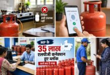 LPG कनेक्शन पर सख्ती: MP में 35 लाख कनेक्शन ब्लॉक, e-KYC बनी वजह