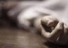 सड़क किनारे बोर्ड पर लटका मिला युवक का शव, हत्या के एंगल से जांच कर रही पुलिस